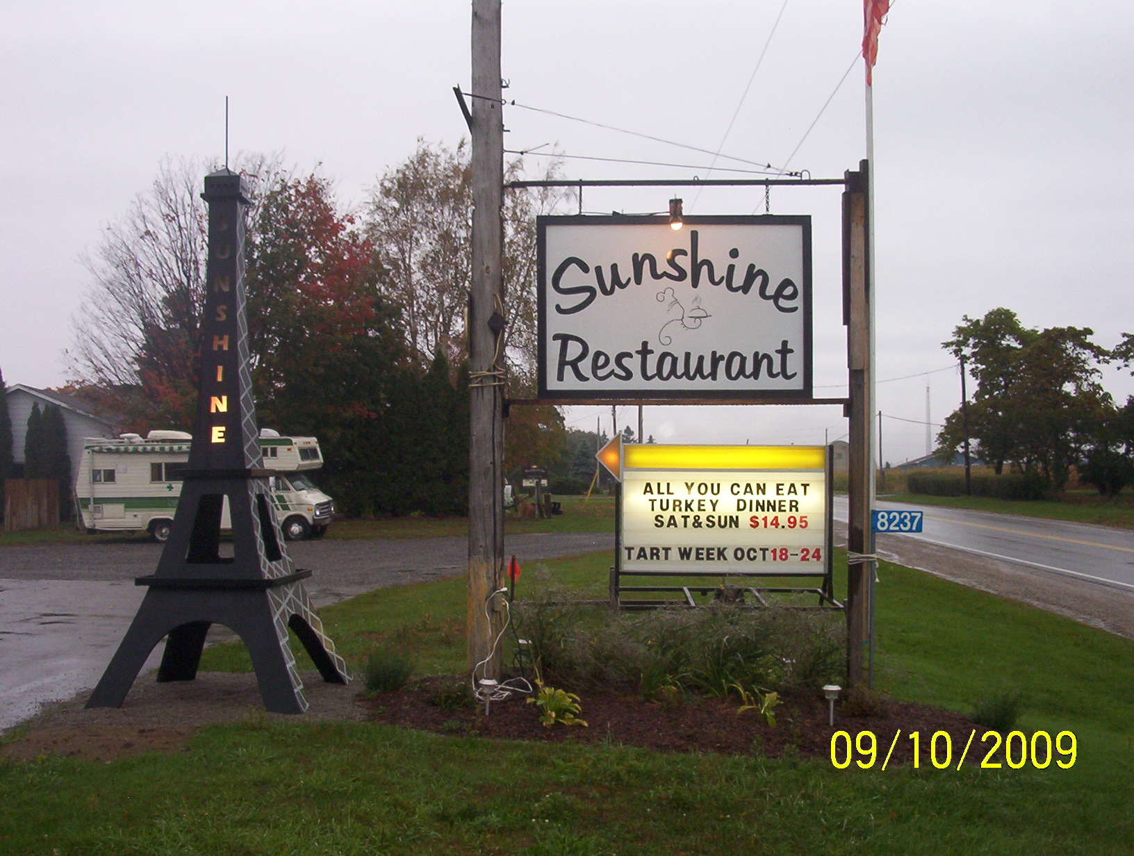 Sunshine Restaurant, 8237 Plank Road, STRAFFORDVILLE