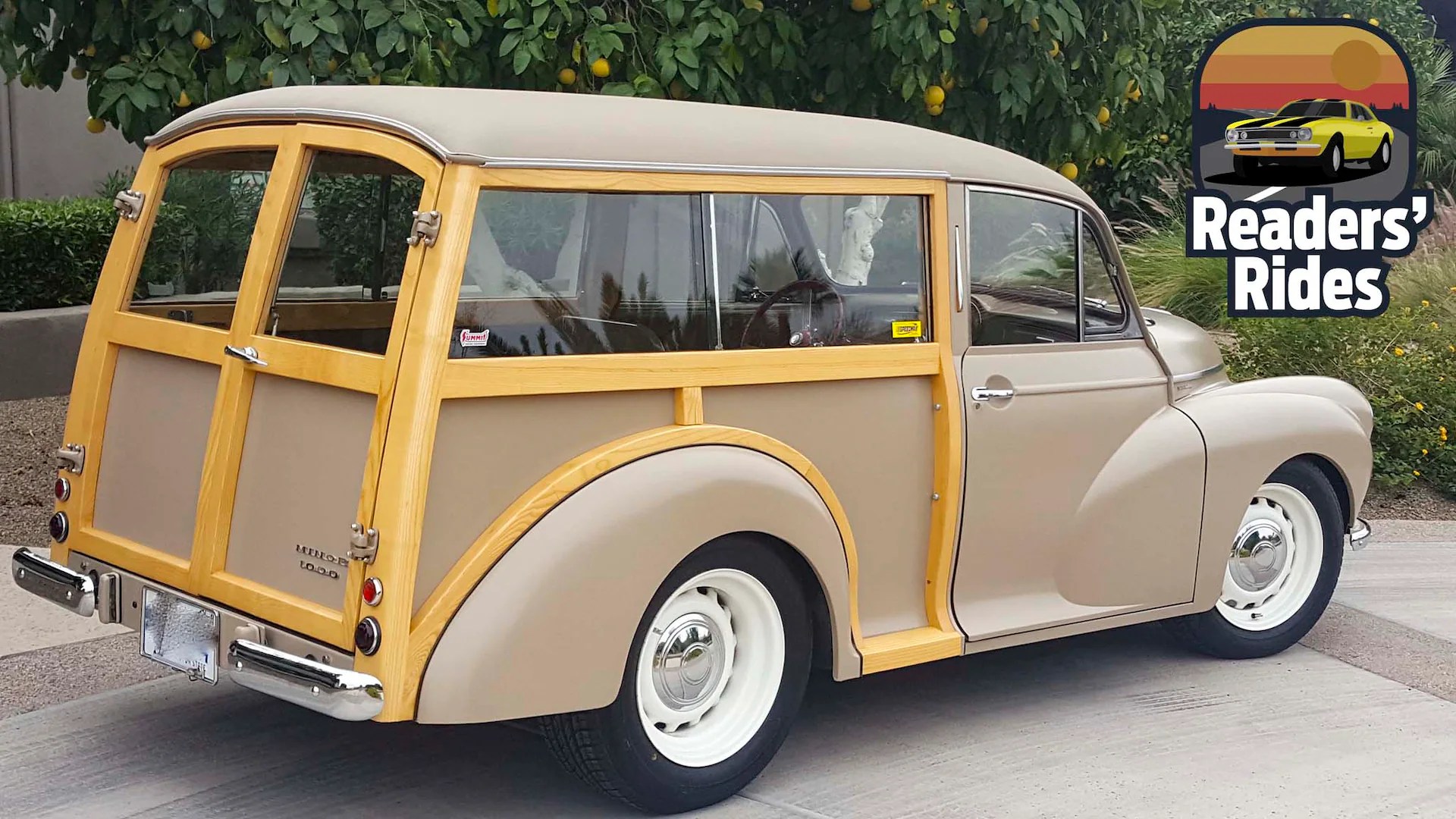 1961 Morris Minor Traveller Homebuilt Restomod with an Art Morrison