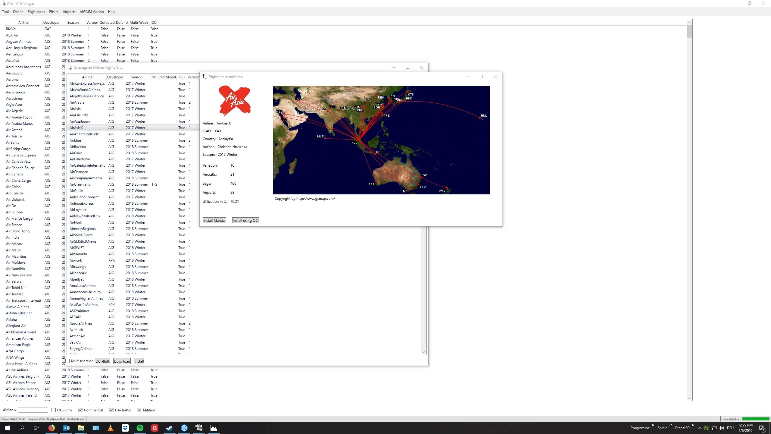 Alpha India Group AI Manager (P3D) simFlight.DE