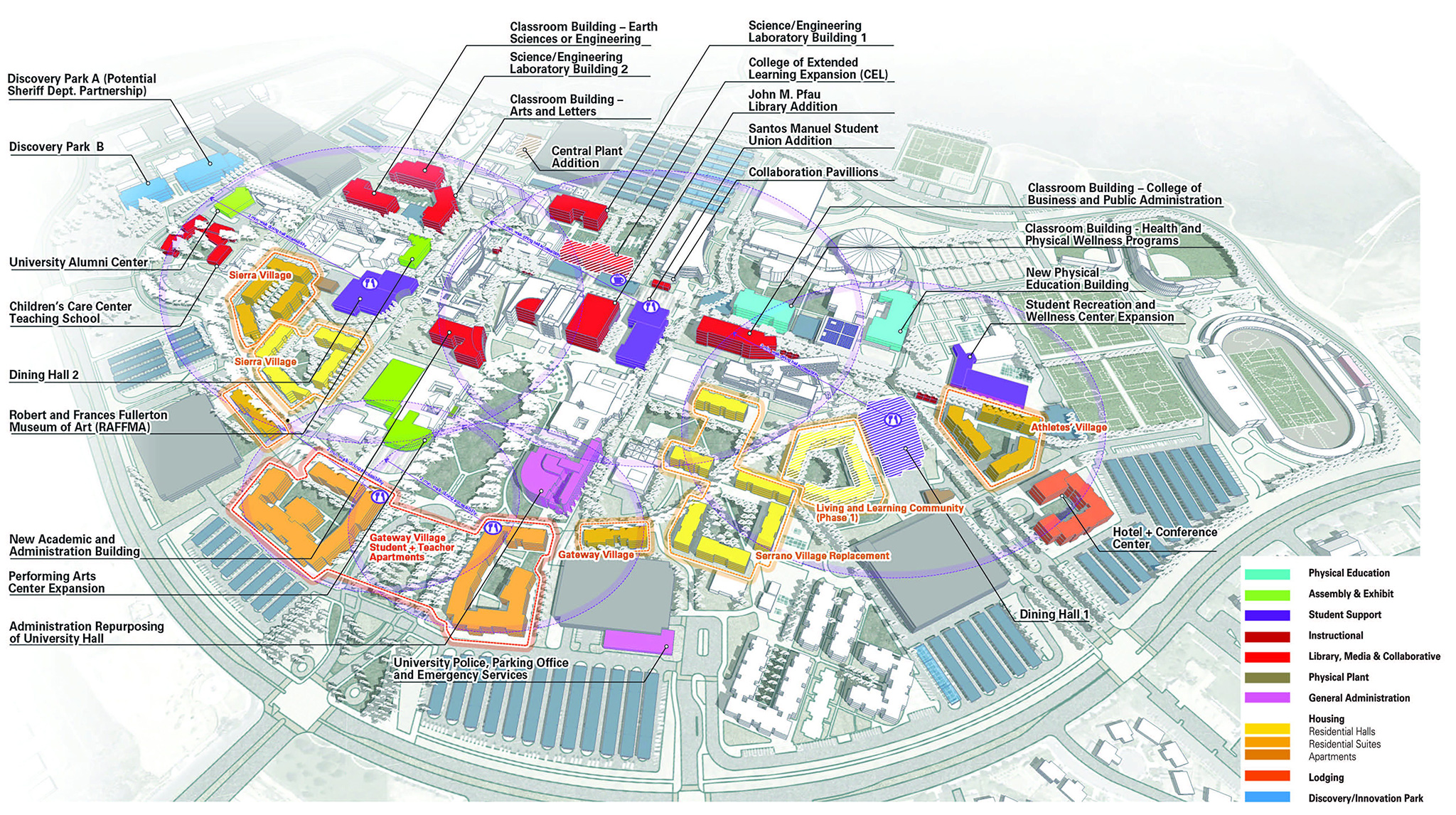 Cal State San Bernardino Campus Map