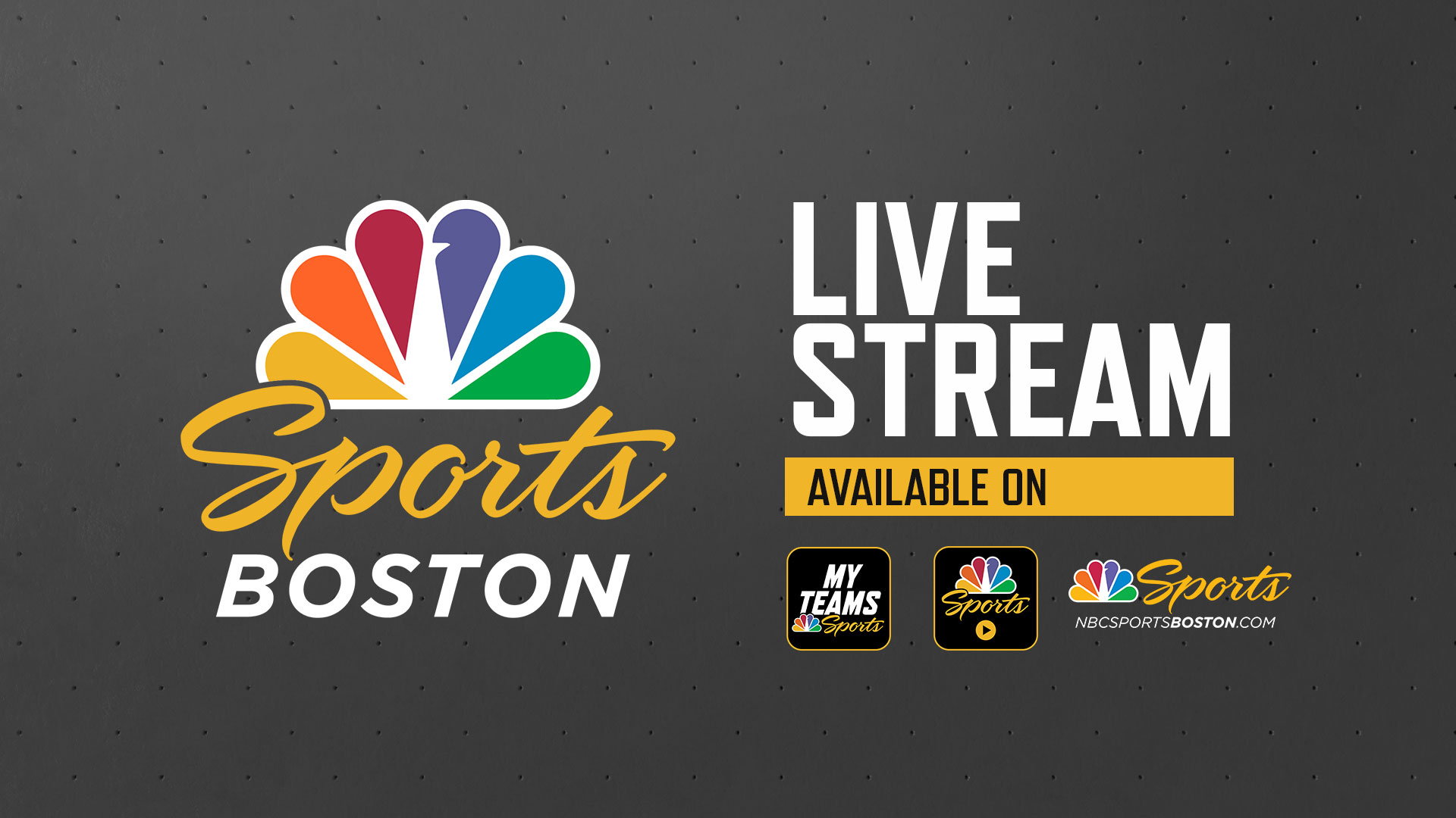 Here's How to Live NBC Sports Boston NBC Sports Boston