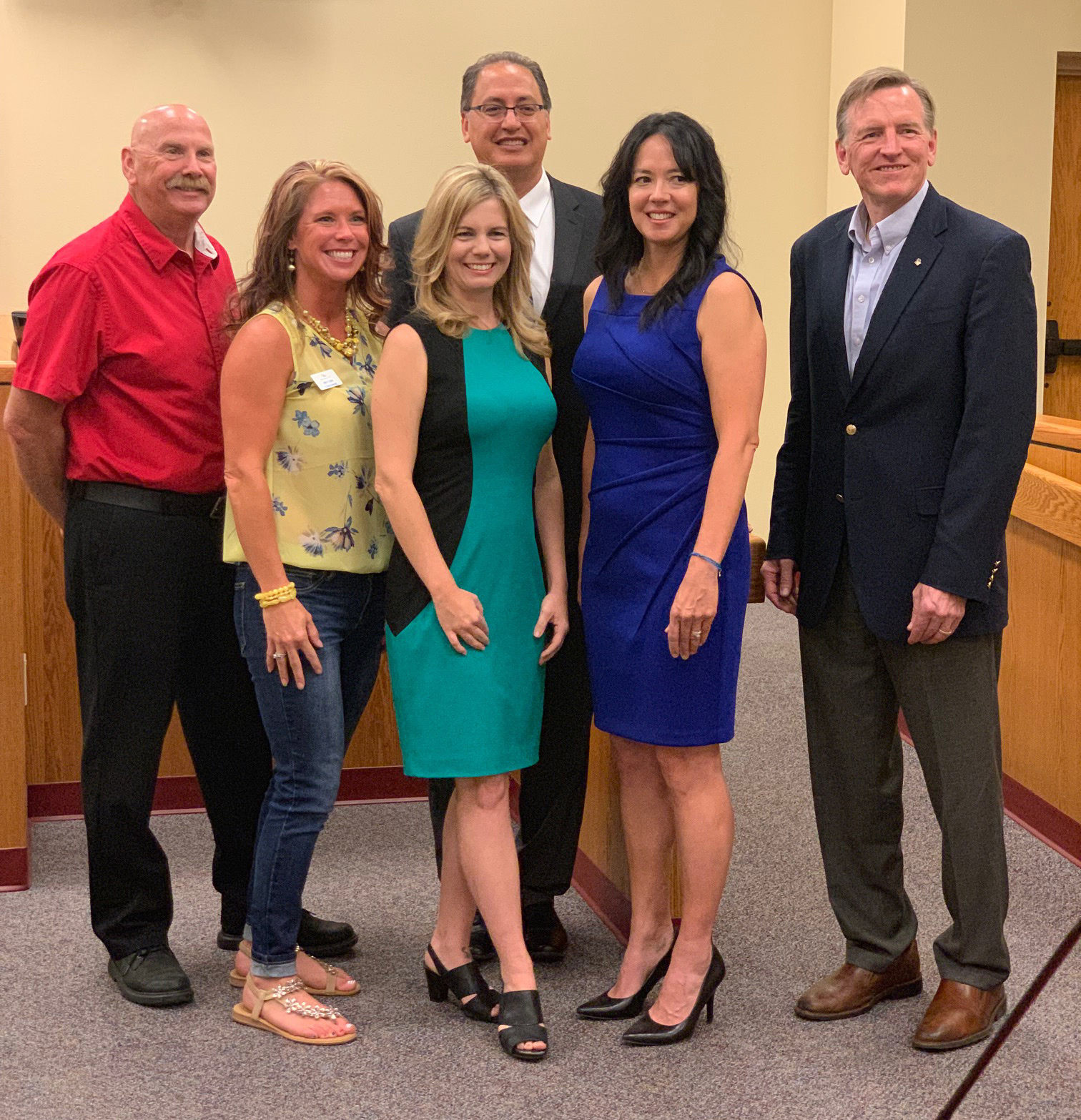 REPRESENTATIVE PAUL GOSAR VISITS LHC VETERANS COURT GRADUATION