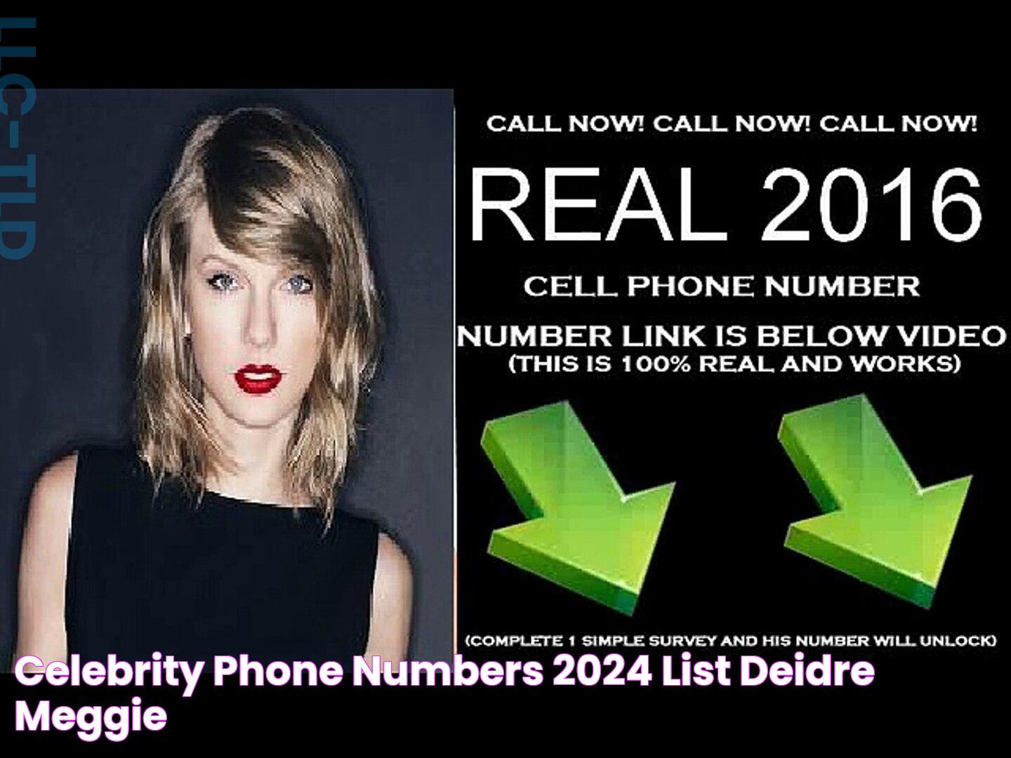 Celebrity Phone Numbers 2024 List deidre meggie