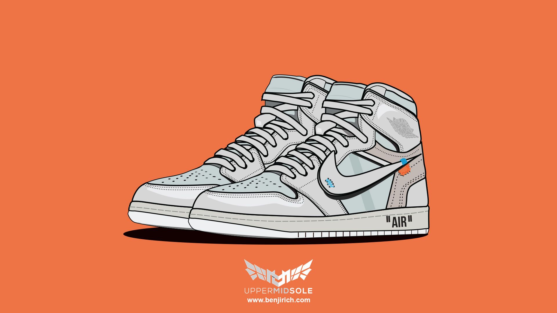 Off White Air Jordan Wallpapers Wallpaper Cave