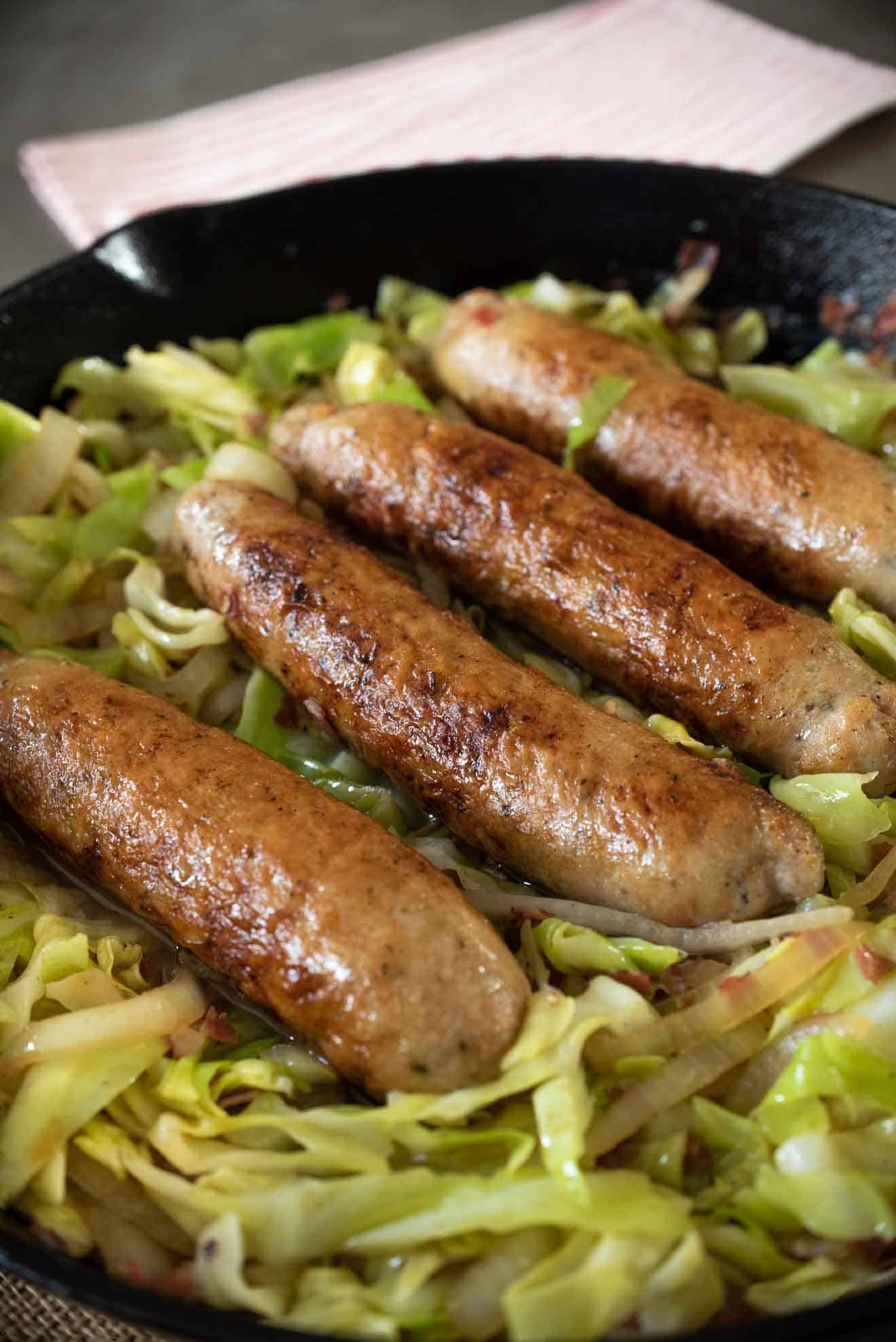 Italian Sausage and Cabbage Culinary Ginger